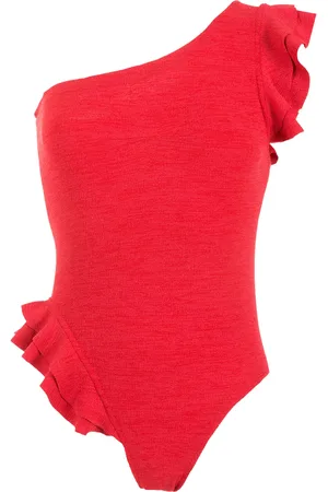 CLUBE BOSSA Koss ruffle-trimmed swimsuit