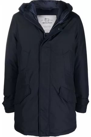Woolrich Padded zip-up hooded coat