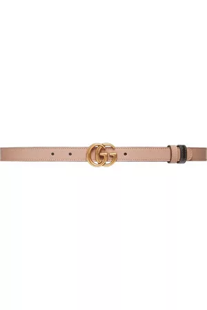 Gucci Mulher Cintos - Reversible logo-plaque belt