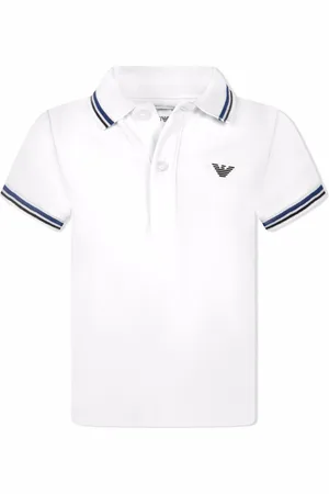 Emporio Armani Logo-print cotton polo shirt