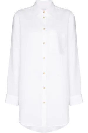 ASCENO Oversized linen shirt