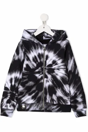 Philipp Plein Tie-dye cotton hoodie