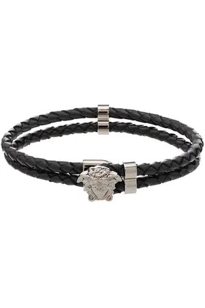 VERSACE La Medusa leather bracelet