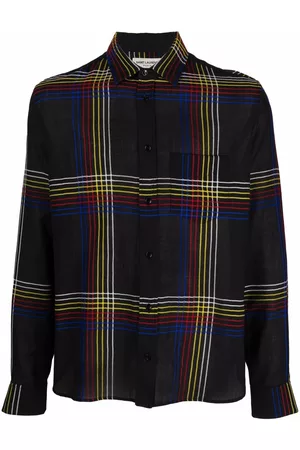 Saint Laurent Checked wool shirt