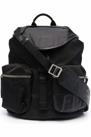 Premiata Lyn logo-print backpack