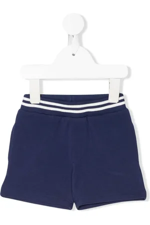 Moncler Striped waist track shorts