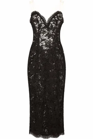 Dolce & Gabbana Sleeveless tulle midi dress