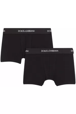 Dolce & Gabbana Pack of 2 logo-waistband boxer shorts
