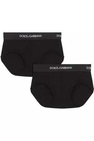 Dolce & Gabbana Pack of 2 logo-waistband boxer shorts