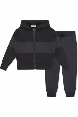 Moncler Colour-block logo tracksuit set