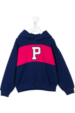 Ralph Lauren Logo-print colour-block hoodie