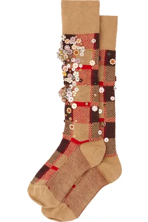 Miu Miu Sequin-embellished wool socks