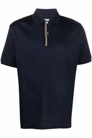 Paul Smith Signature Stripe-trim polo shirt