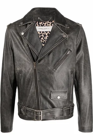 Golden Goose Leather biker jacket