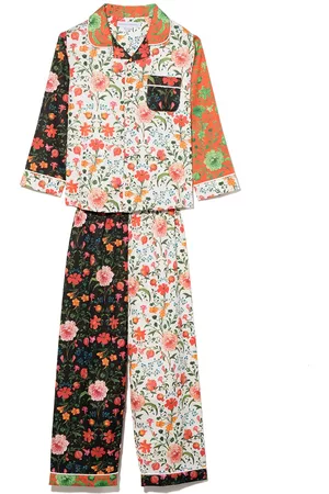 Desmond & Dempsey Menina Pijamas - Persephone floral-print pajama set