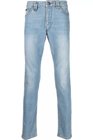 Philipp Plein Logo slim-fit jeans