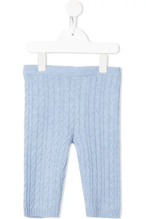 N.PEAL Cable-knit leggings