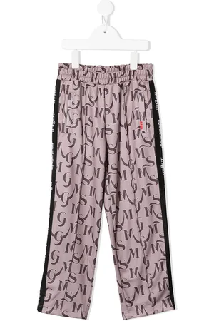 Msgm Monogram print trousers