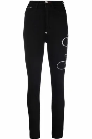 Philipp Plein Logo-print jeggings