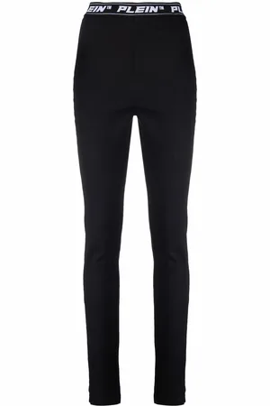 Philipp Plein Logo-waistband leggings