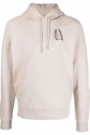 HELIOT EMIL Drawstring zipped hoodie