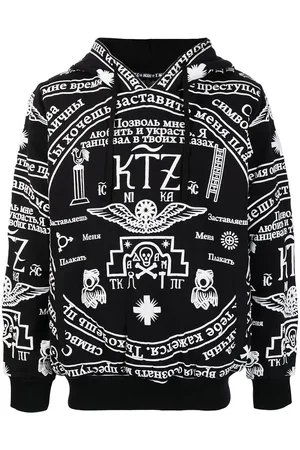 KTZ Oversized church print hoodie