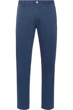 Philipp Plein Hexagon-patch slim-fit chinos