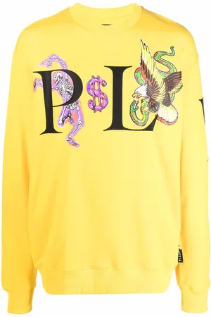 Philipp Plein Graphic-print cotton sweatshirt