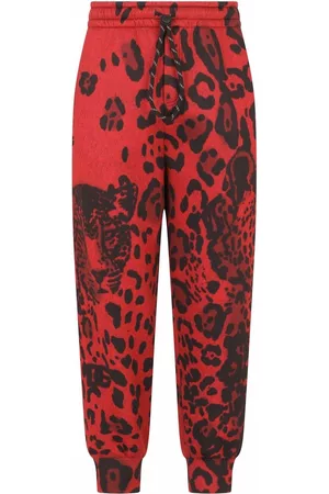 Dolce & Gabbana Leopard-print joggers