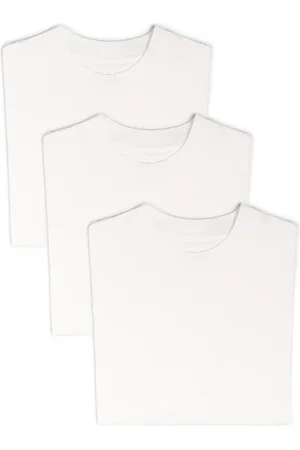 Jil Sander Pack of 3 logo patch T-shirt