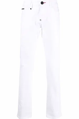 Philipp Plein Low-rise slim-cut jeans
