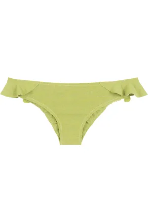 CLUBE BOSSA Ruffle-trimmed bikini bottoms