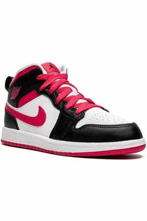 Jordan Jordan 1 Mid "White/Very Berry" sneakers