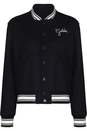 Golden Goose Embroidered-logo bomber jacket