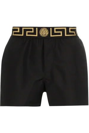 VERSACE Greca Border swim shorts