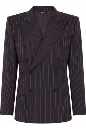 Dolce & Gabbana Sicily-fit double-breasted pinstripe suit