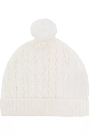 N.PEAL KIDS Menina Chapéus - Knitted organic cashmere hat