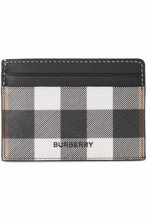 Burberry Check-print cardholder