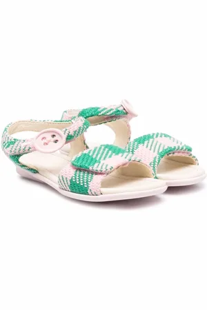 Camper Twins checked sandals