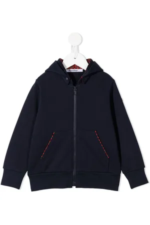 Familiar Zipped cotton hoodie