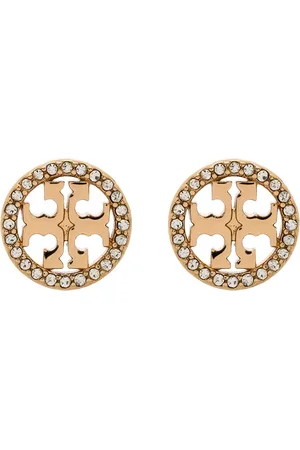 Tory Burch Miller pav?? stud earrings