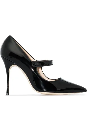 Manolo Blahnik Campari 105mm pointed-toe pumps