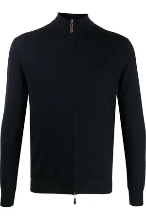 N.PEAL Long sleeve zipped sweater