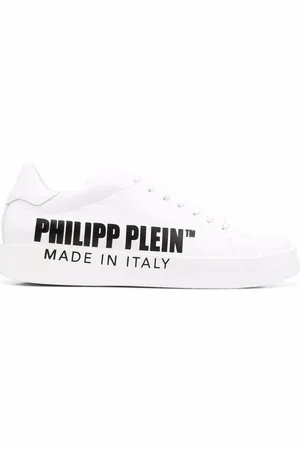 Philipp Plein Leather low-top sneakers