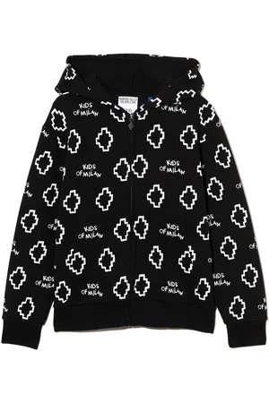 MARCELO BURLON All-over logo-print hoodie