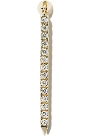 Maria Tash 18kt yellow Eternity Bar diamond earring
