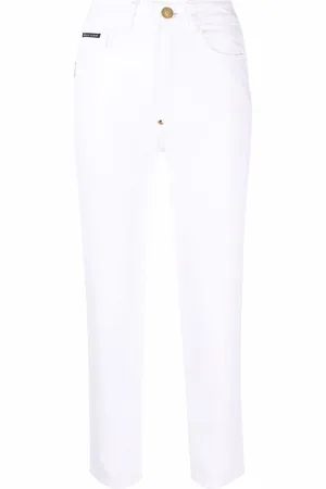 Philipp Plein Boyfriend cropped jeans