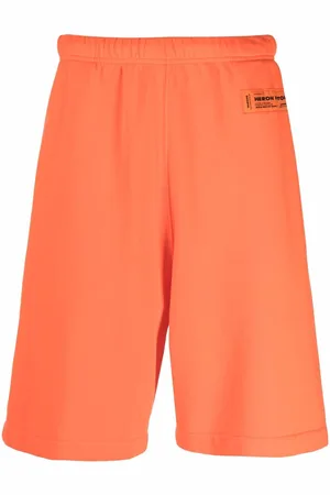 Heron Preston Recycled cotton track shorts