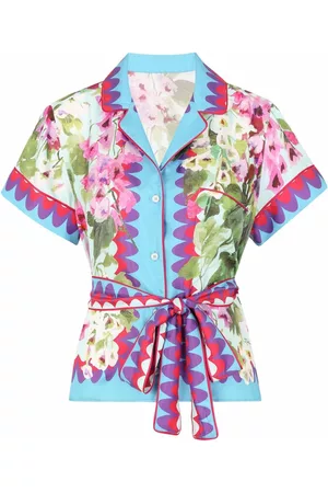 Dolce & Gabbana Floral-print silk shirt
