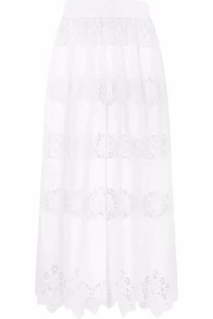 Dolce & Gabbana Embroidered culotte trousers